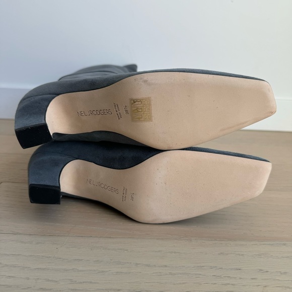 NEIL J RODGERS - GRAY SUEDE MEG BOOT SIZE 39.5 - Picture 6 of 8